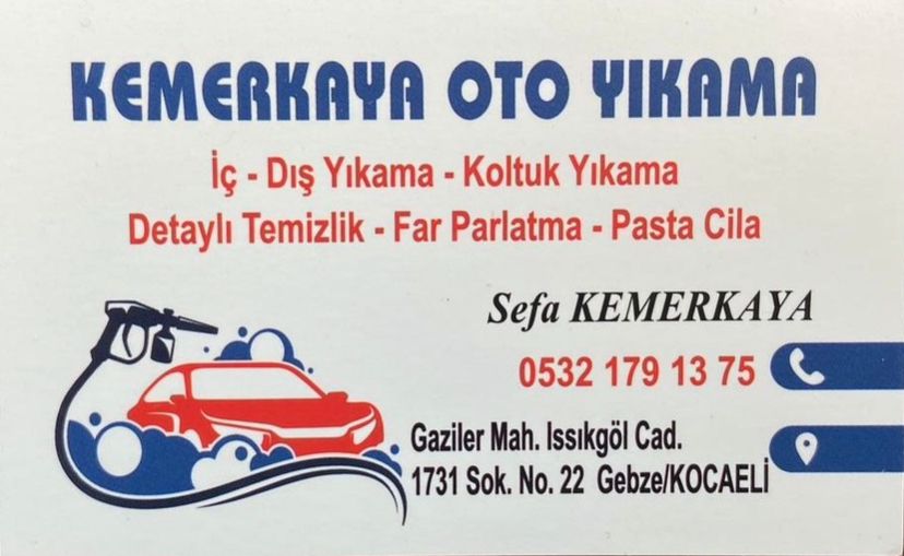 Kemerkaya Oto Yıkama